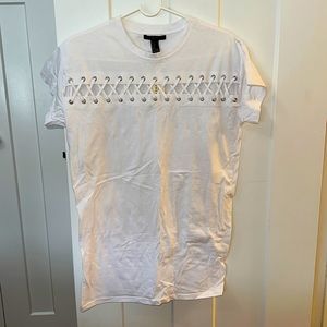 White tshirt dress
